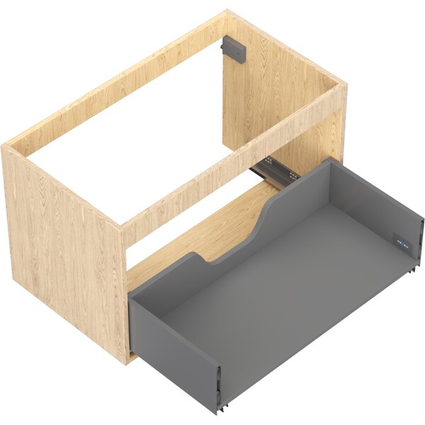 Mexen Box-A, dulap suspendat 80 cm, 1 sertar, stejar, 91AX0-0800-470-1-81