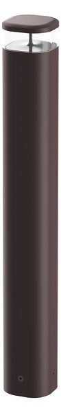 Flos Architectural FLOS Pointbreak Bollard 2, 2.700K maro închis 90cm, Maro / Rugină, Metal, Design