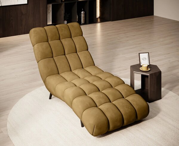 Sezlong DELPHI 80, personalizabil materiale Gama Premium, 80x166x83 cm