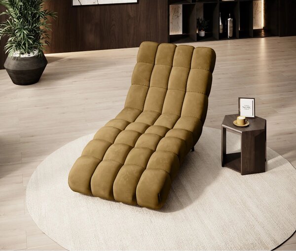 Sezlong DELPHI 80, personalizabil materiale Gama Premium, 80x166x83 cm