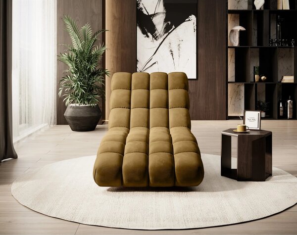 Sezlong DELPHI 80, personalizabil materiale Gama Premium, 80x166x83 cm