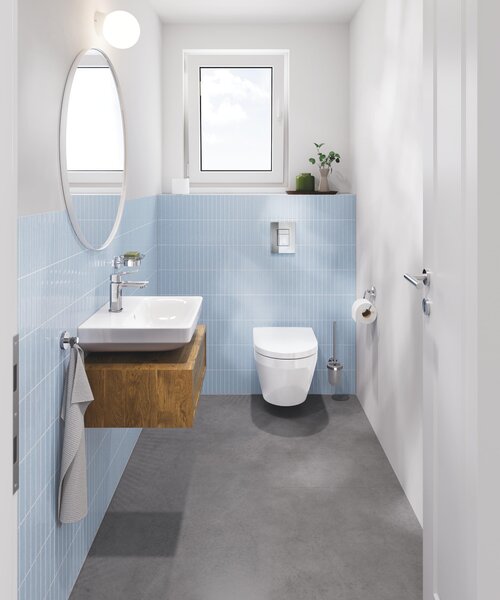 Grohe Euro Ceramic lavoar 45x38.5 cm dreptunghiular clasică alb luciu 102435SH00