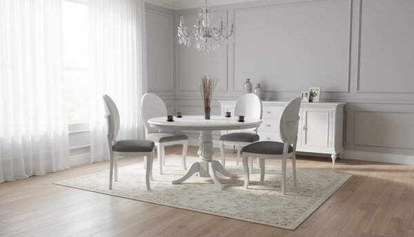 Set masa WILLIAM cu 4 scaune VERDI