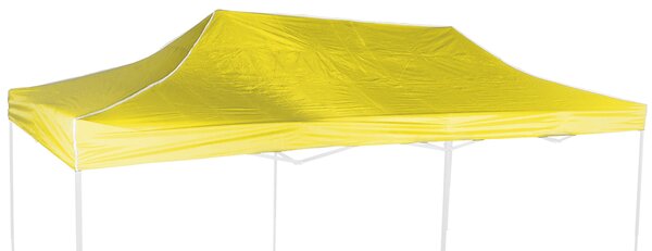 Prelată acoperiș 6x3m, Galben