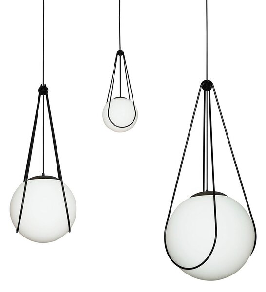 Lampă suspendată APP1792-1CP 20cm Black