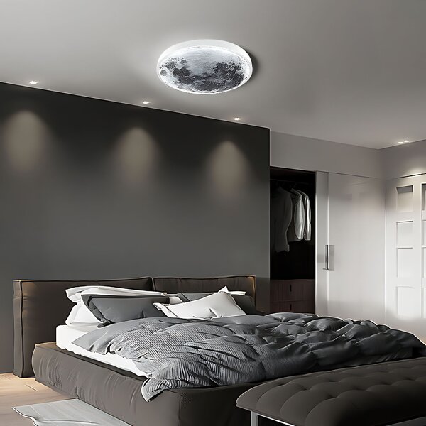 Lampă de tavan APP1806-CW Moon LED White