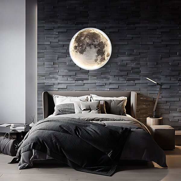 Lampă de tavan APP1806-CW Moon LED White