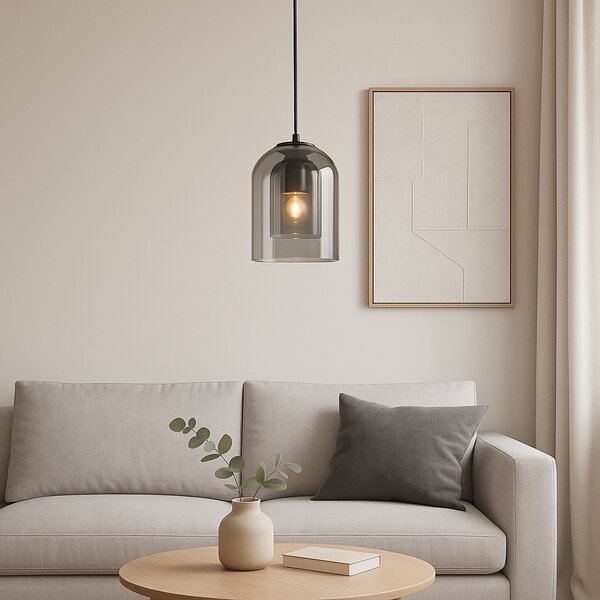 Lampă suspendată APP1704-1PC Amber