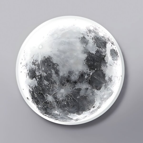 Lampă de tavan APP1806-CW Moon LED White