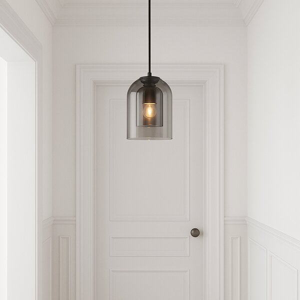 Lampă suspendată APP1704-1PC Amber