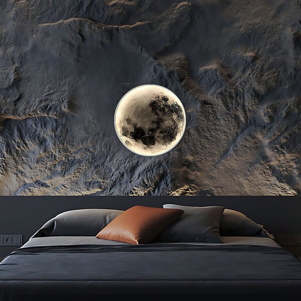 Lampă de tavan APP1806-CW Moon LED White