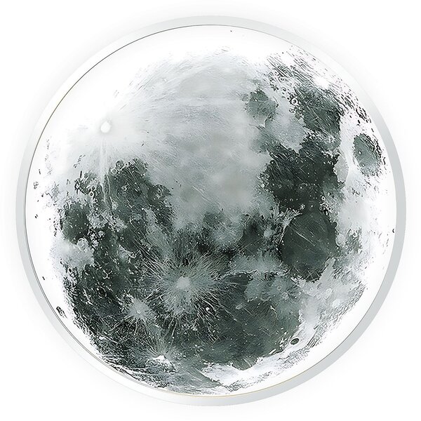 Lampă de tavan APP1806-CW Moon LED White