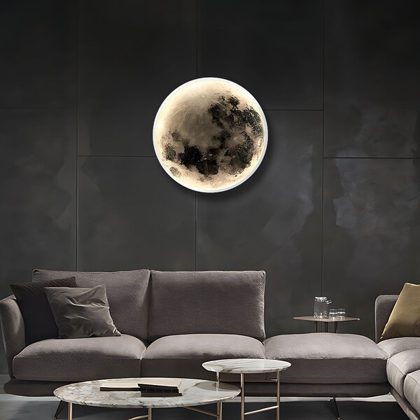 Lampă de tavan APP1806-CW Moon LED White