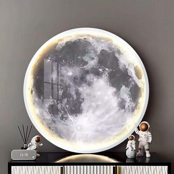 Lampă de tavan APP1806-CW Moon LED White