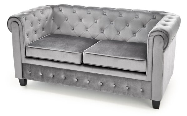 Canapea tapițată KRISET XL, 152x73x75, gri