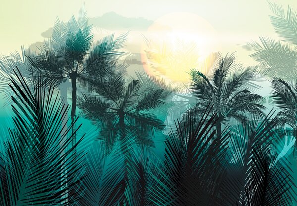 Fototapet - Seara tropicală (147x102 cm)