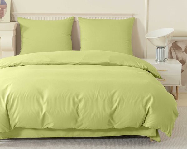 Lenjerie de pat din microfibra LANTA fistic Dimensiune lenjerie de pat: 70 x 90 cm | 140 x 200 cm