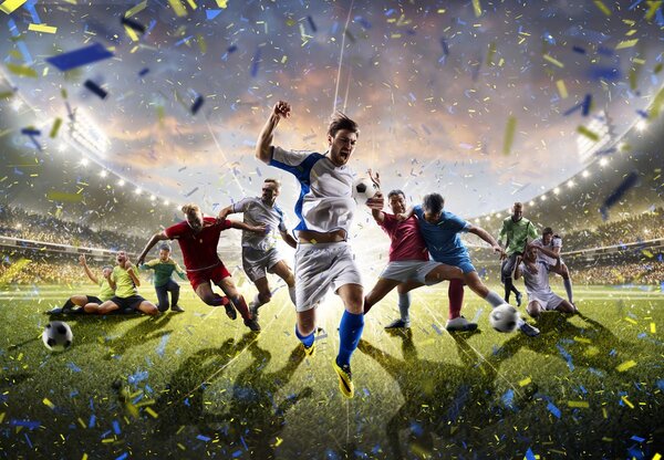 Fototapet - Fotbal (147x102 cm)