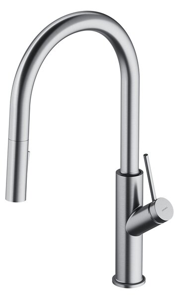 Omnires Bend baterie bucătărie pe picior nichel BE6455NI