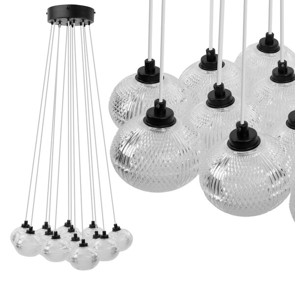 Lampă suspendată MS024-13CP Black
