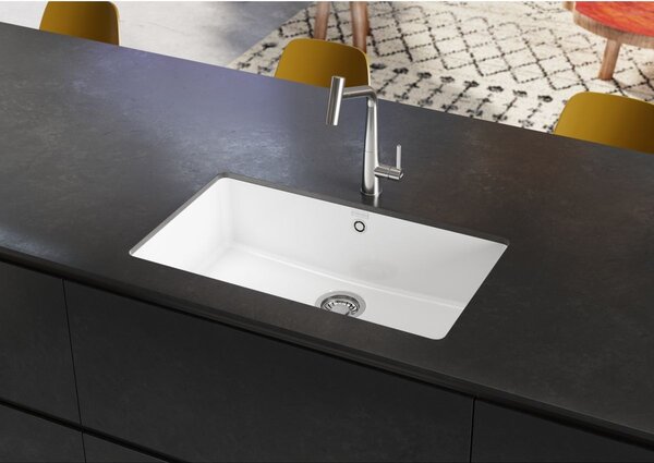 Franke KubusX chiuveta din ceramica 70.5x40 cm alb 126.0738.294
