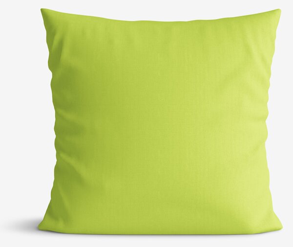 Goldea față de pernă decorativă luca - verde 45 x 45 cm