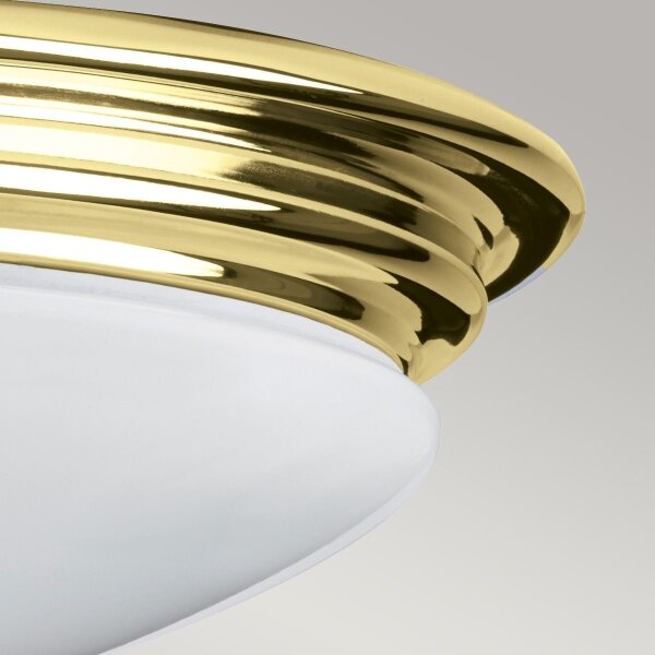 Plafonieră LED pentru baie Elstead BATH-BROMPTON-F-PB 1xGX53/5,7W/230V IP44 auriu