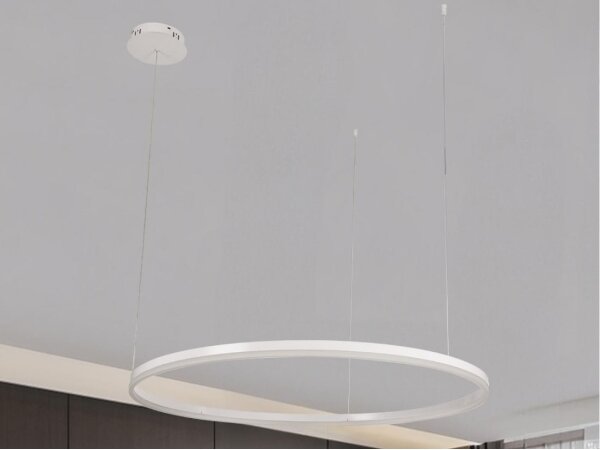 Lustră LED dimabilă pe cablu LED/72W/230V 3000-6500K + telecomandă