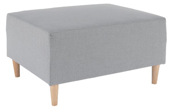 Taburet BROKEN, stofa clasica gri, 76x63x41 cm