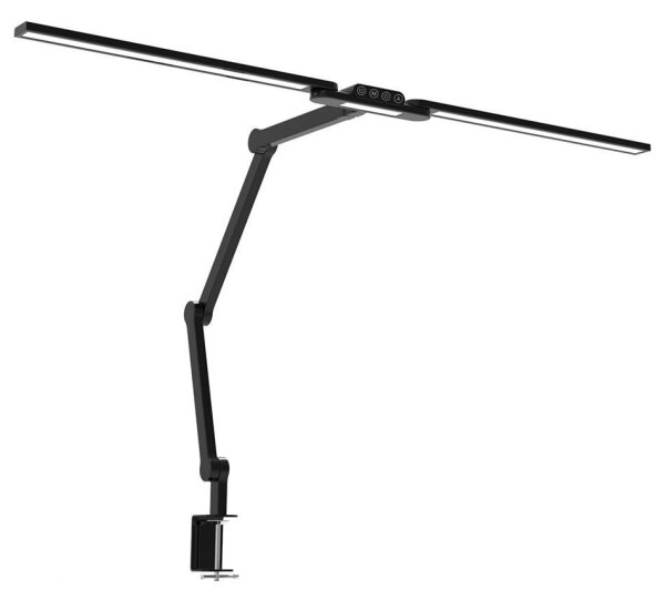 Lampă LED tactilă dimabilă de masă LED/24W/230V 3000-6500K CRI 92 negru