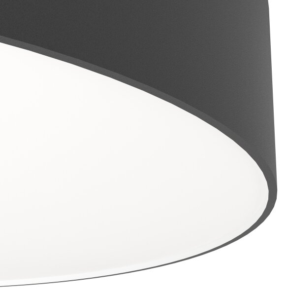 Eglo 901905-LED Plafonieră dimabilă GALLIZZI-Z LED RGBW, 36,5W, 230V, diametru 69 cm, negru