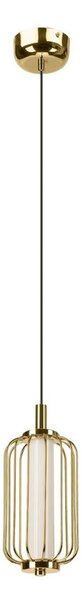 Lustră LED suspendată pe cablu BONNIE 10W/230V 3000K auriu