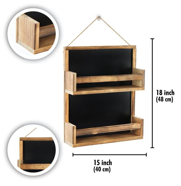 Raft 281MST2324, stejar inchis, PAL melaminat, 40x10x48 cm