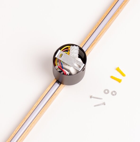 Brilagi - Aplica de perete WOODY LINE LED, 7W, 230V, 4000K, 60 cm, stejar