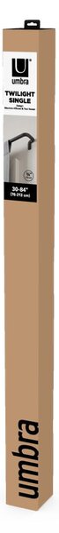 Galerie de perdea 76 - 213 cm extensibilă din oțel Twilight – Umbra