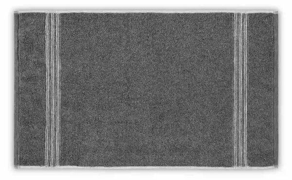 Prosop baie ANTIQUE, gri antracit, bumbac, 33x33 cm