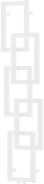 Mexen Grid, calorifer decorativ pentru baie 1360 x 390 mm, 349 W, alb, W215-1360-390-00-20
