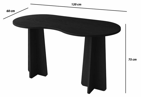 Masă PC Infia (Negru). 1144937
