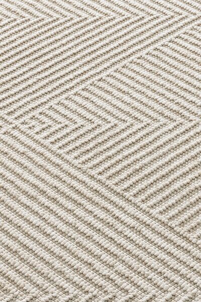 Covor 19270A, 60x100 cm, forma dreptunghiulara, polipropilena, crem
