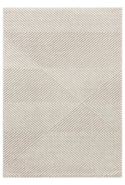 Covor 19270A, 60x100 cm, forma dreptunghiulara, polipropilena, crem