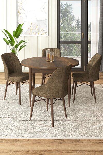 Set dining Roxie (nuc baroc + maro) (pentru 4 persoane). 1144565