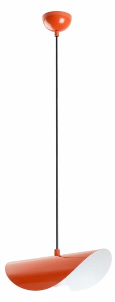 Lustra EGER, portocaliu, metal, 30x20x17-106 cm