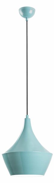 Lustra TOM, turcoaz, metal, 23x37-130 cm