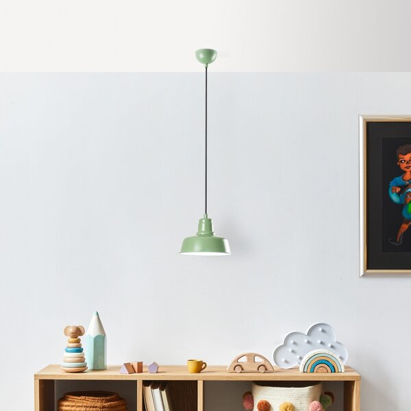 Lustra MEMATI, verde menta, metal, 19x21-108 cm