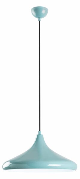 Lustra EYSAN, turcoaz, metal, 35x27-116 cm