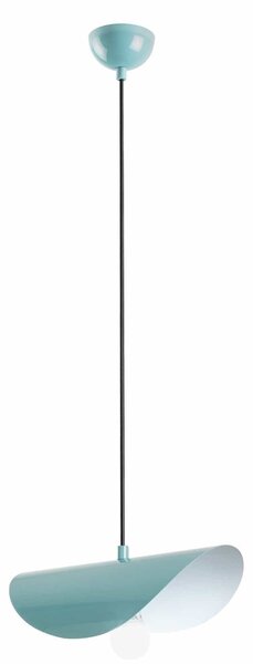 Lustra EGER, turcoaz, metal, 30x20x17-106 cm