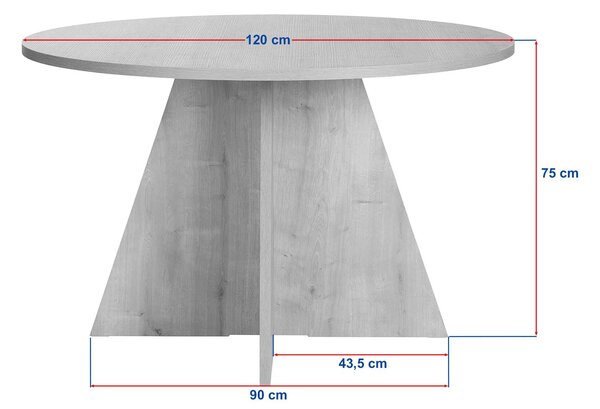 Masă de dining Virea (stejar). 1145252