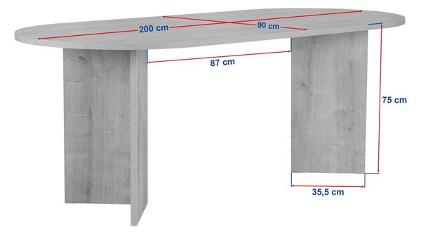 Masă de dining Sabina (nuc). 1145258