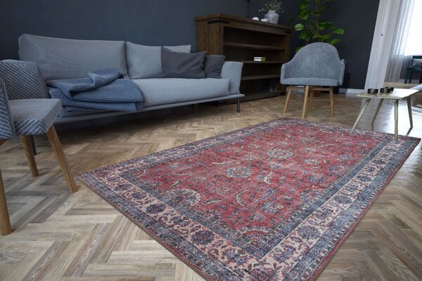 Covor BLUES CHENILLE, 75x150 cm, forma dreptunghiulara, poliester, mul