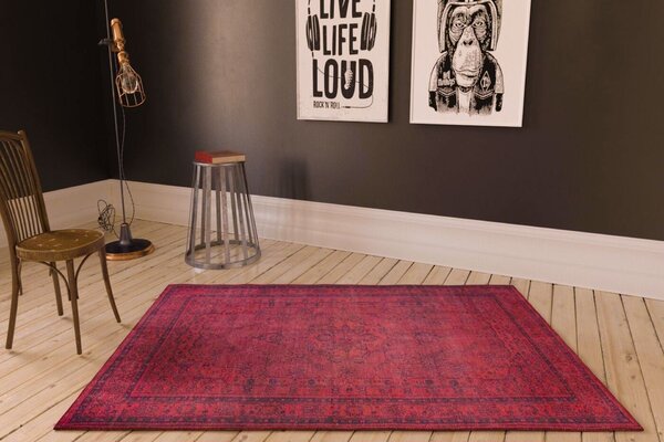 Covor DORIAN CHENILLE, 75x150 cm, forma dreptunghiulara, poliester, ro